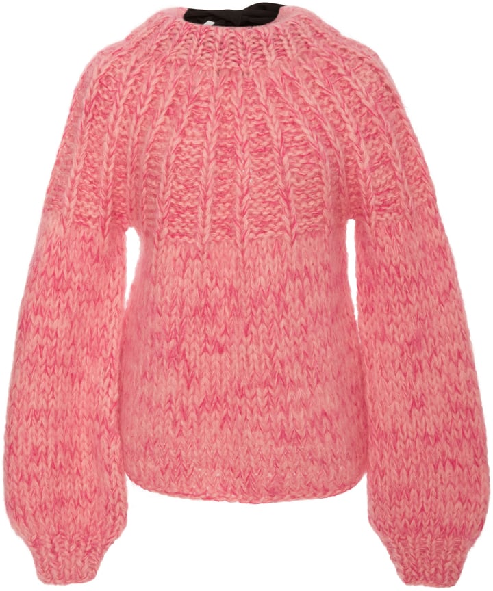 Ganni The Julliard Mohair and Wool-Blend Sweater | Best Sweaters For ...