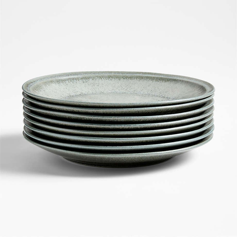 Crate & Barrel Prairie Moss Green Recycled Stoneware Dinner Plates ($110)
"My husband and I have been eyeing this plate set for about a year now, and it's time one of us finally just added to cart. I love the earthy tones and how they look perfectly imperfect." — Kelsey Garcia, lifestyle director