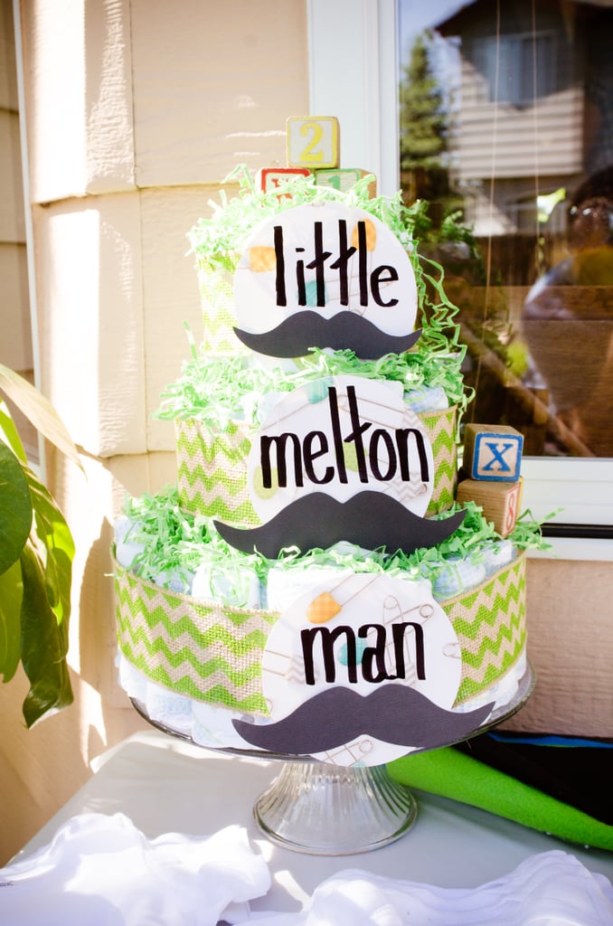 Mustache-Themed Baby Shower