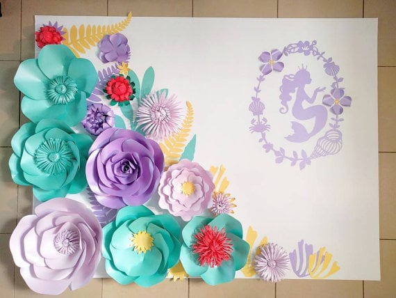 Mermaid Photo Backdrop