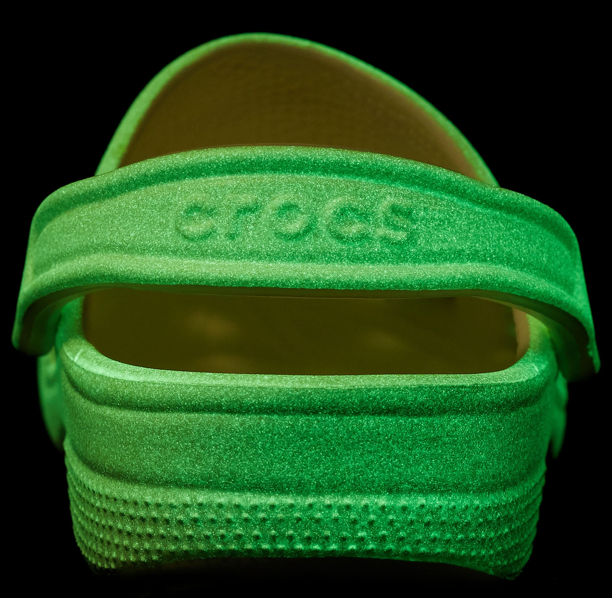 bad bunny crocs glow in the dark