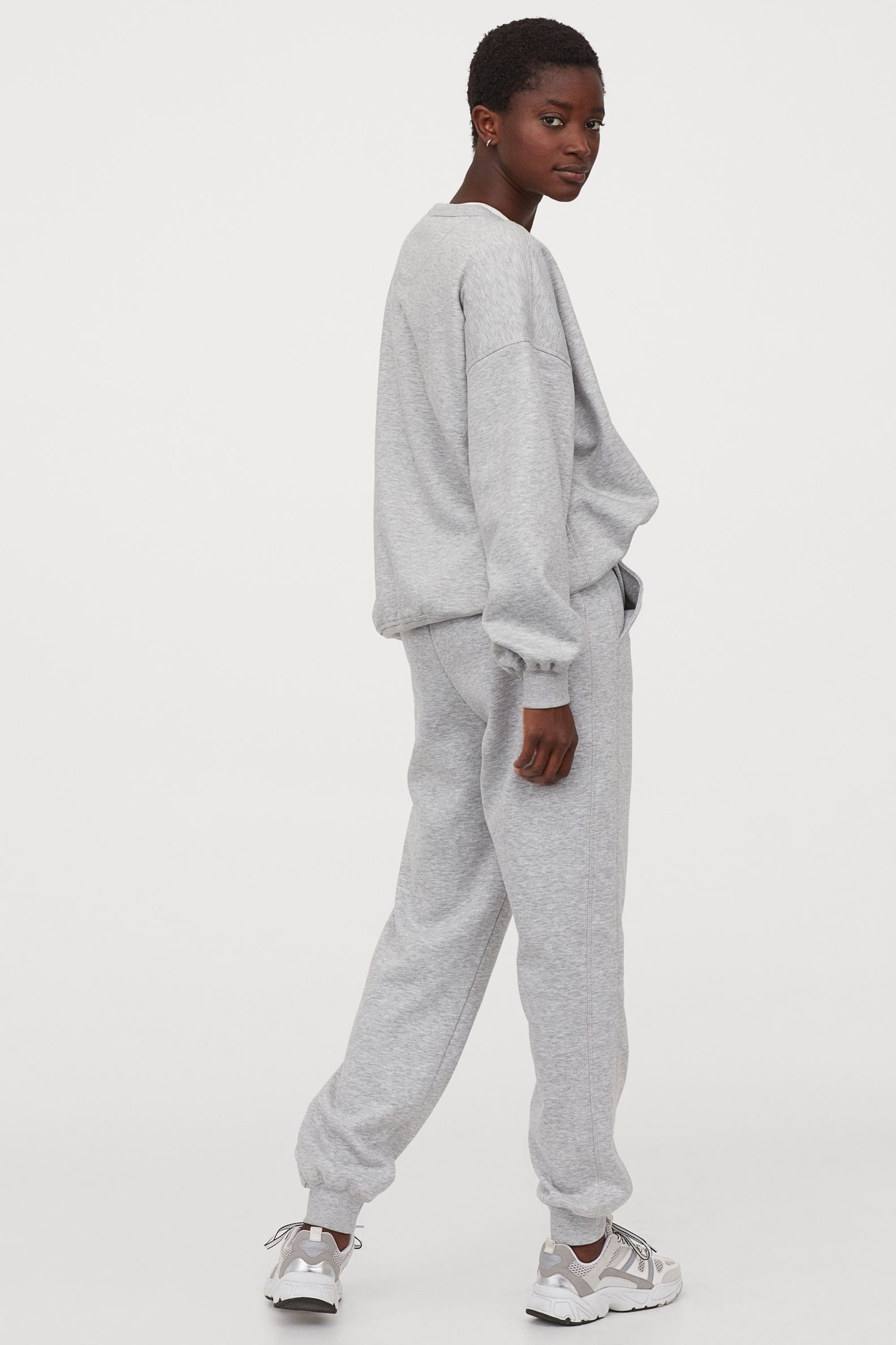How to Style Gray Sweatpants | POPSUGAR Fashion