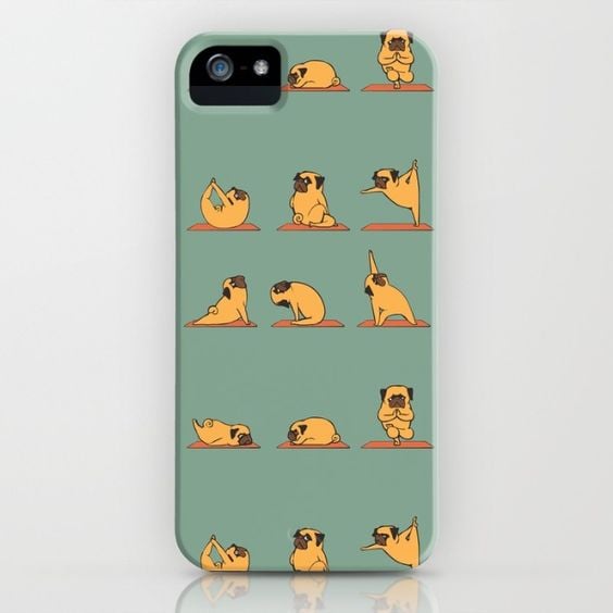 Pug Yoga iPhone SE Case ($30, originally $35)