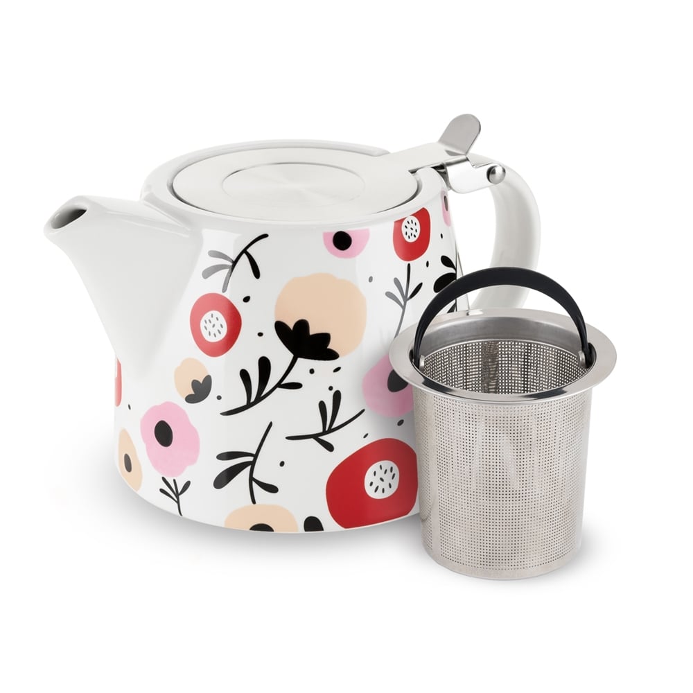 Ceramic Teapot and Infuser (24) The Mine's Dorm in a Box POPSUGAR