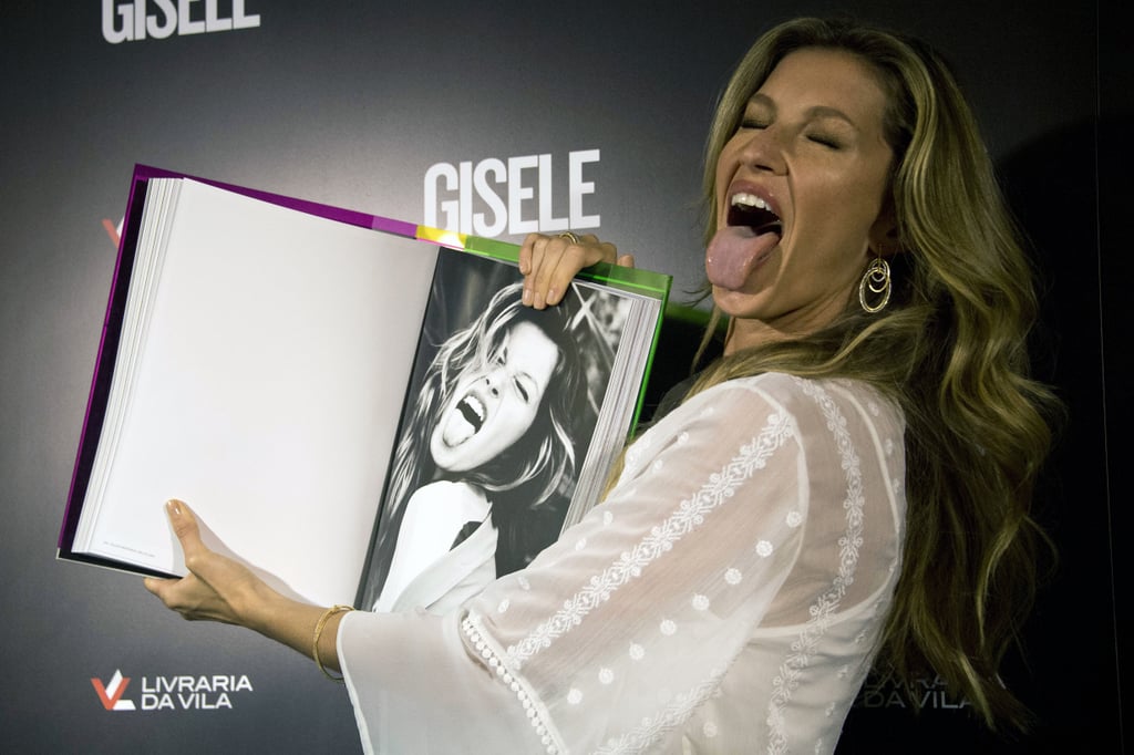Gisele Bundchen Book Launch in Brazil