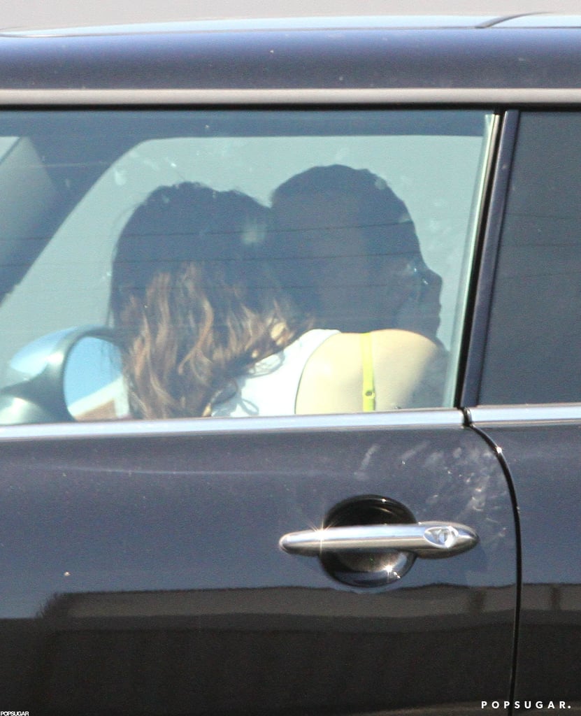 Kristen Stewart made out with Rupert Sanders in her Mini Cooper.