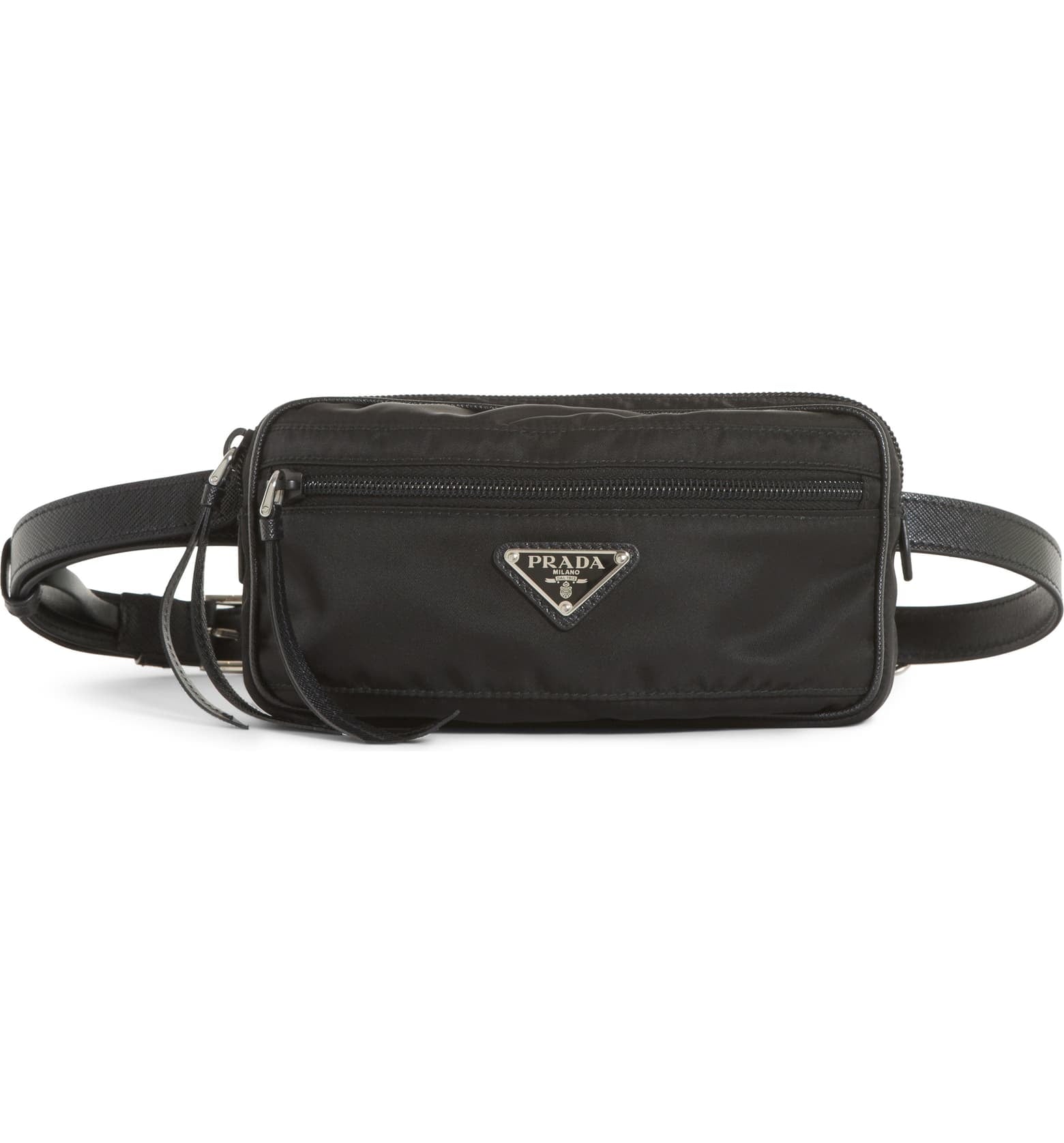 Sale > prada nylon belt bag > in stock