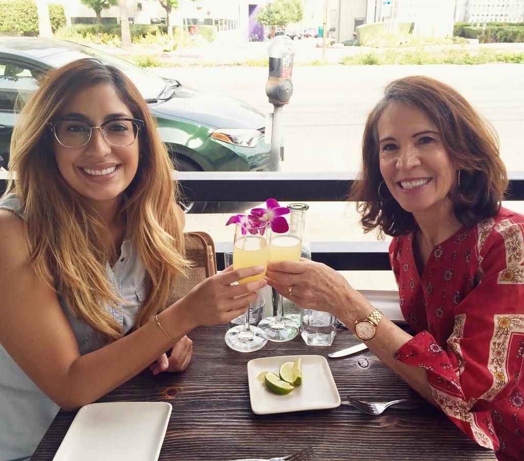 Best advice my mom ever gave me: "Love is not enough. The most important thing in a relationship is mutual respect. Once you lose that, you've got nothing."

My mom's best beauty trick: "Always wash your face before bed! Drink lots of water! Don't leave the house without sunblock!" — Melody Garcia