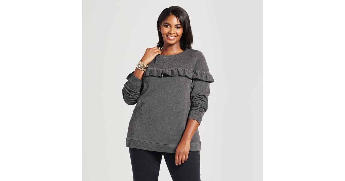 Ava And Viv Textured Pullover Affordable Plus Size Sweaters Popsugar