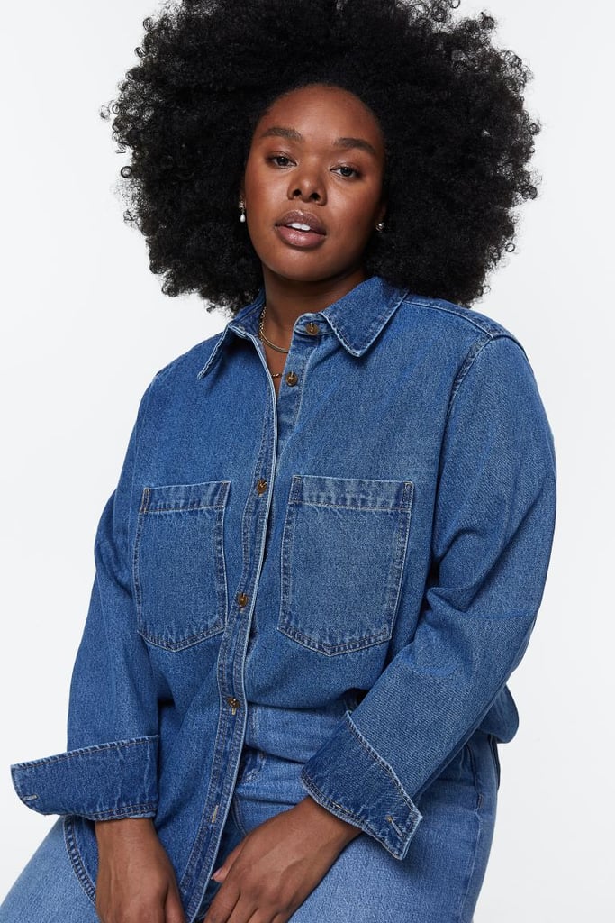 Daring Denim: H&M Denim Shirt