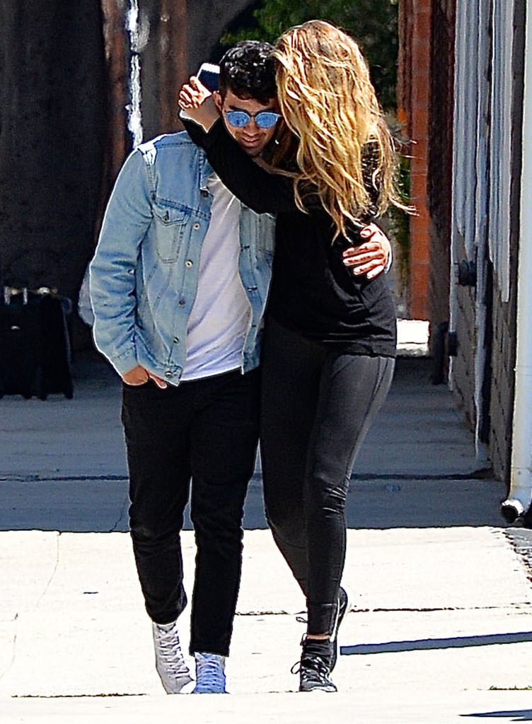 Gigi Hadid and Joe Jonas PDA in LA August 2015