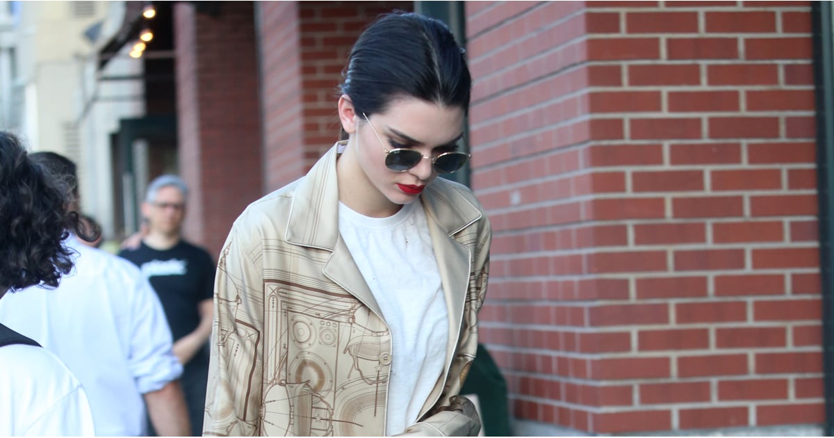 Kendall Jenner's Furry Givenchy Bag | POPSUGAR Fashion