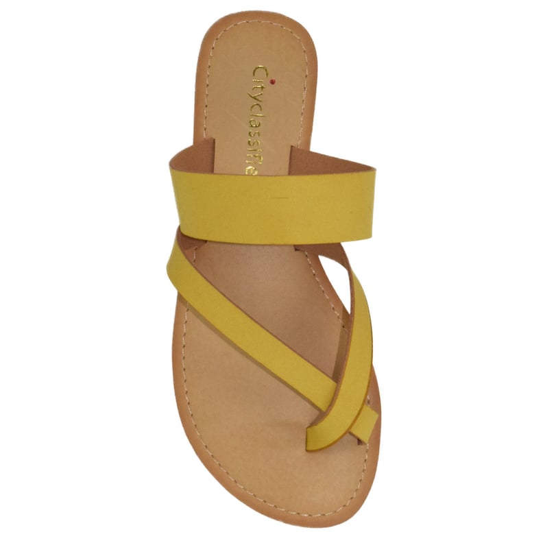 Soda City Classified Flat Summer Sandals