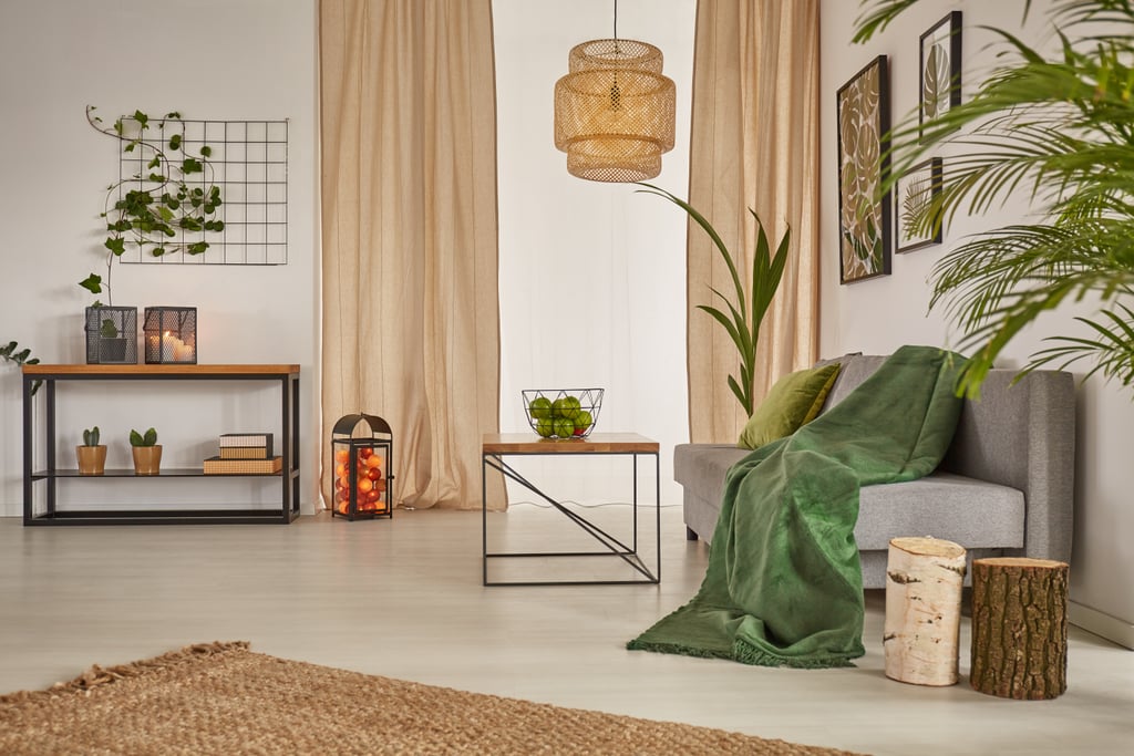 Replace Blinds With Fabric Curtains
