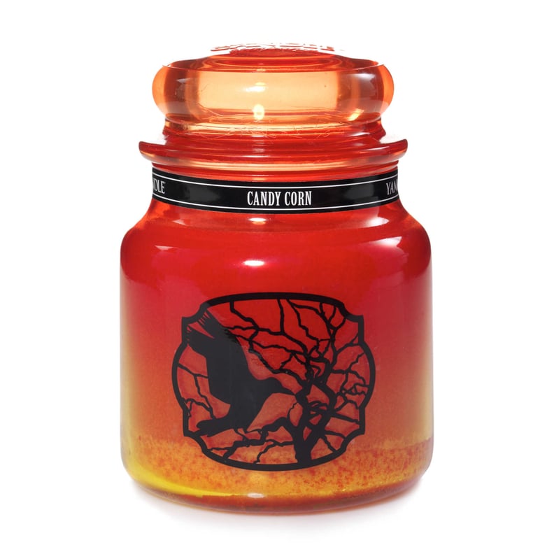 Candy Corn Jar Candle