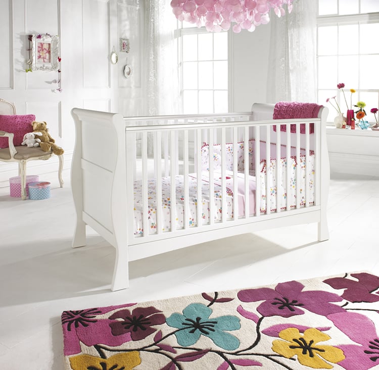 Pink and White Nursery