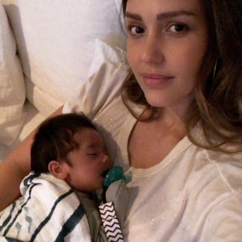 Jessica Alba's Instagram Picture of Son