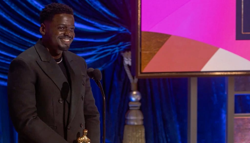 Daniel Kaluuya at the 2021 Oscars