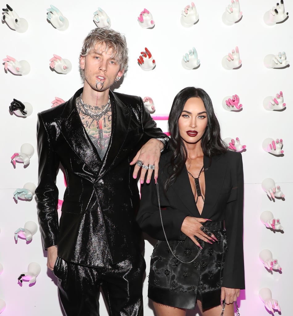 See Megan Fox and Machine Gun Kelly's Chained-Together Nails