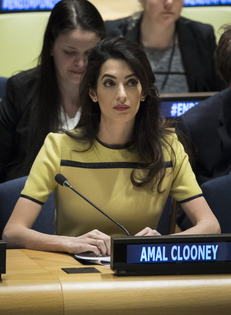 Amal Clooney at United Nations in NYC March 2017