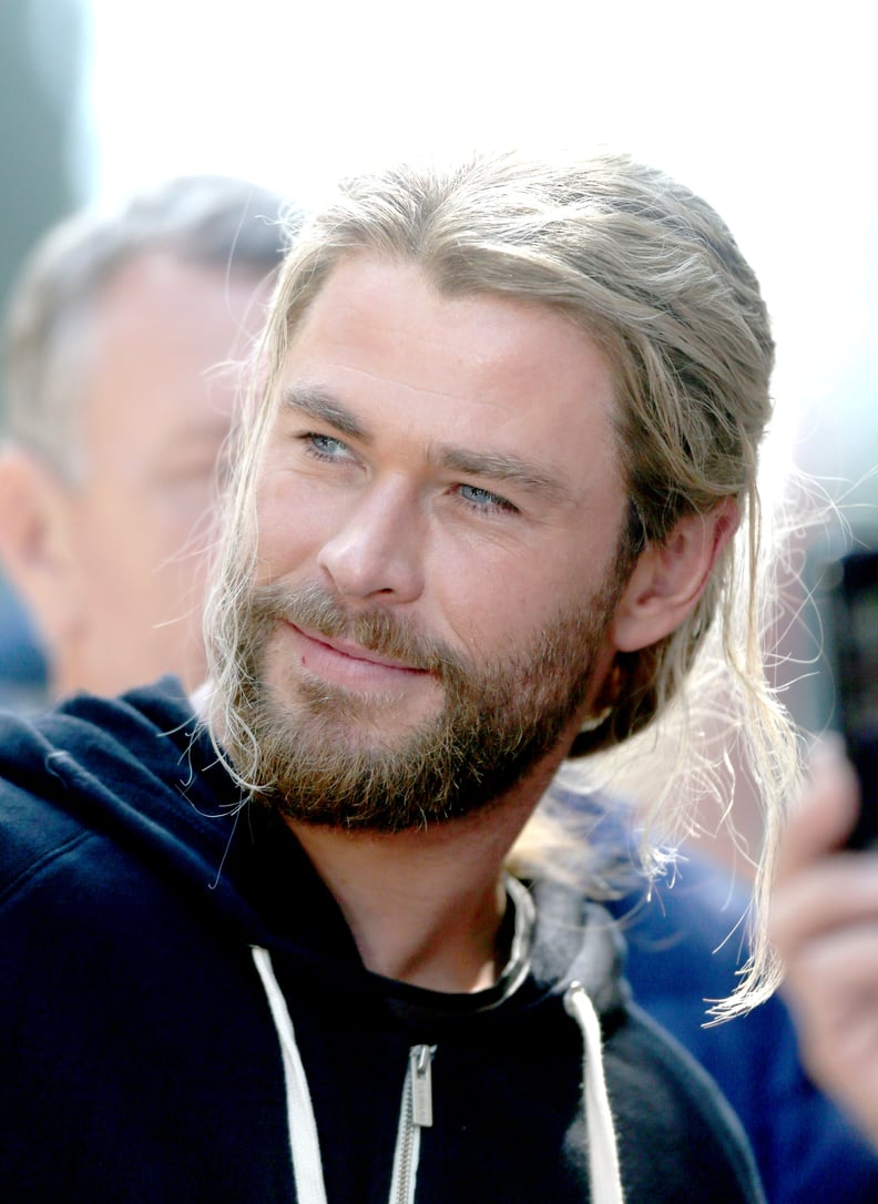 How Chris’s Grooming Routine Changes When He Is Thor