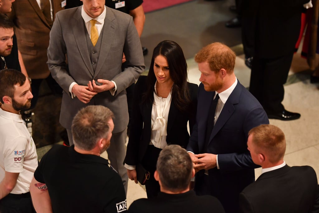 Meghan Markle's Black Alexander McQueen Suit