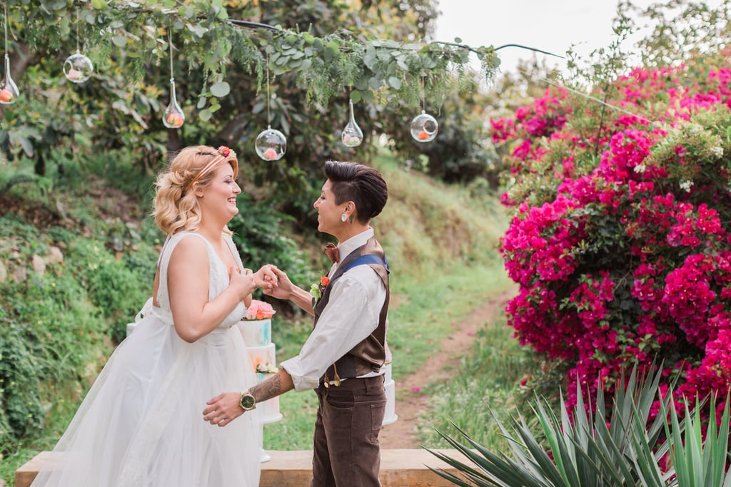 Surprise Proposal in a Styled Wedding Shoot