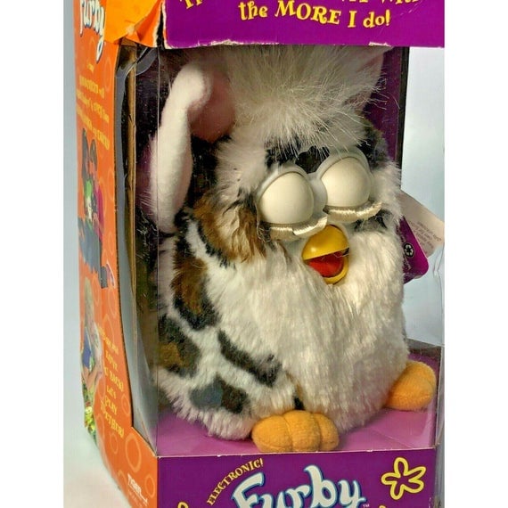 Furby Original Model Snow Leopard 1998