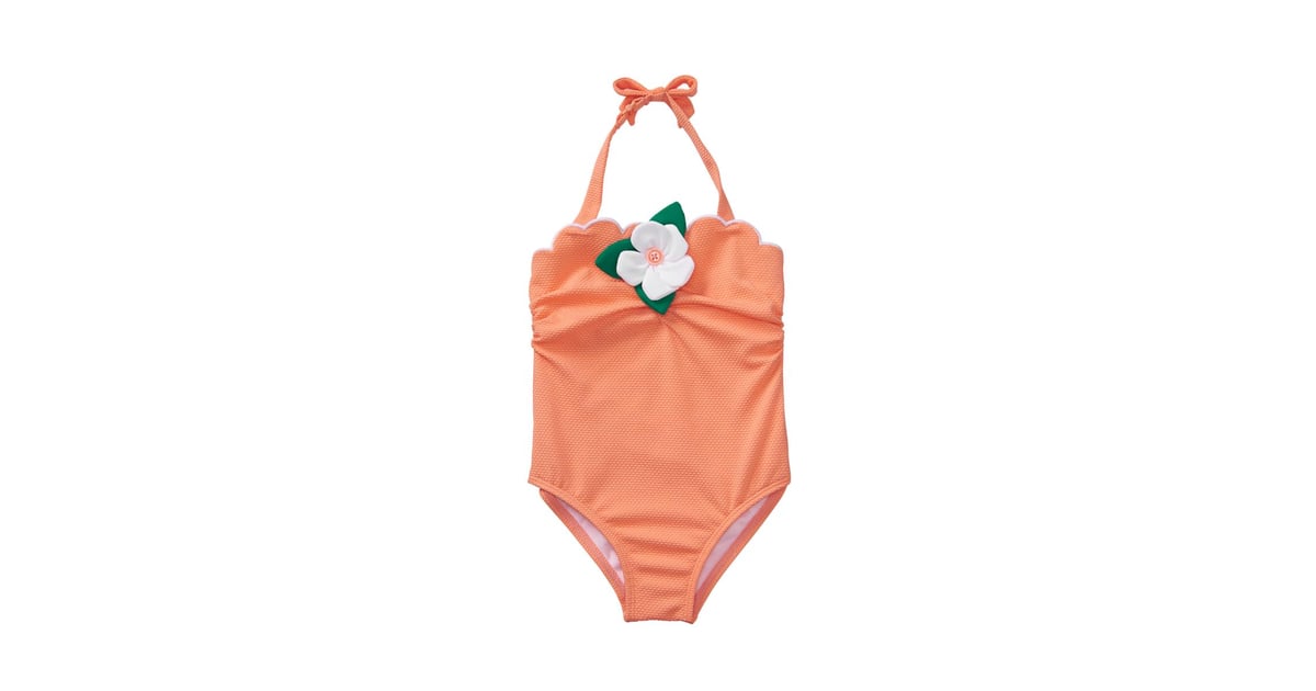 Janie and Jack Textured Bloom Swimsuit | Kid Swimsuits on Sale Summer