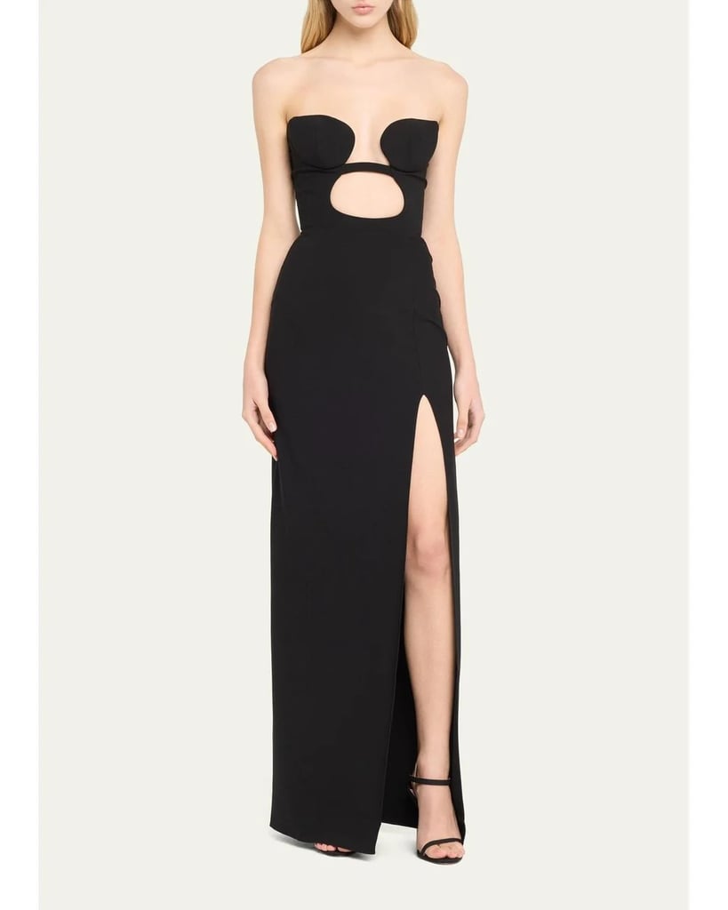 Nensi Dojaka Strapless cutout stretch-jersey maxi dress (£1096, originally £1565)