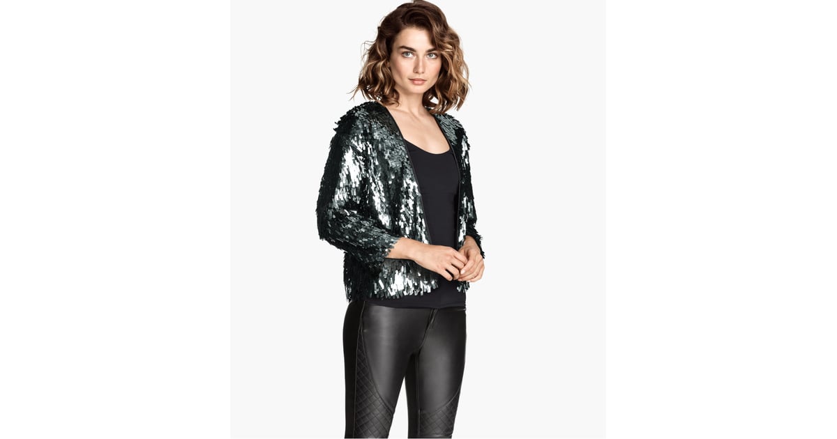 H&M Sequined Jacket (60) How to Style Your Bridesmaid Dress