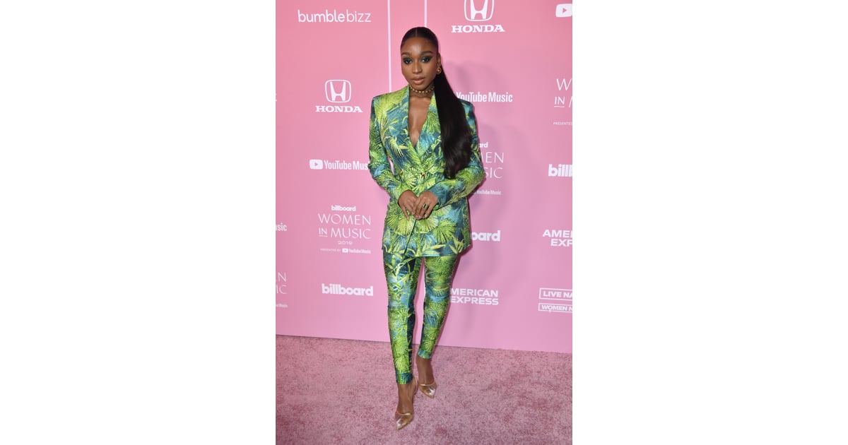 Fashion, Shopping & Style  Normani Just Wore a Versace Suit in