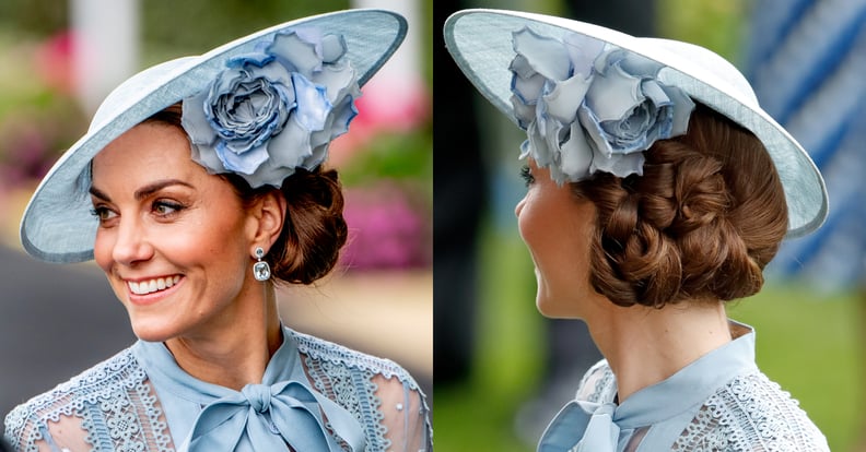 Kate Middleton's Folded Side-Do, 2019