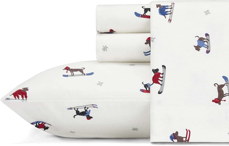 Eddie Bauer Flannel Collection Sheet Set in Ski Patrol