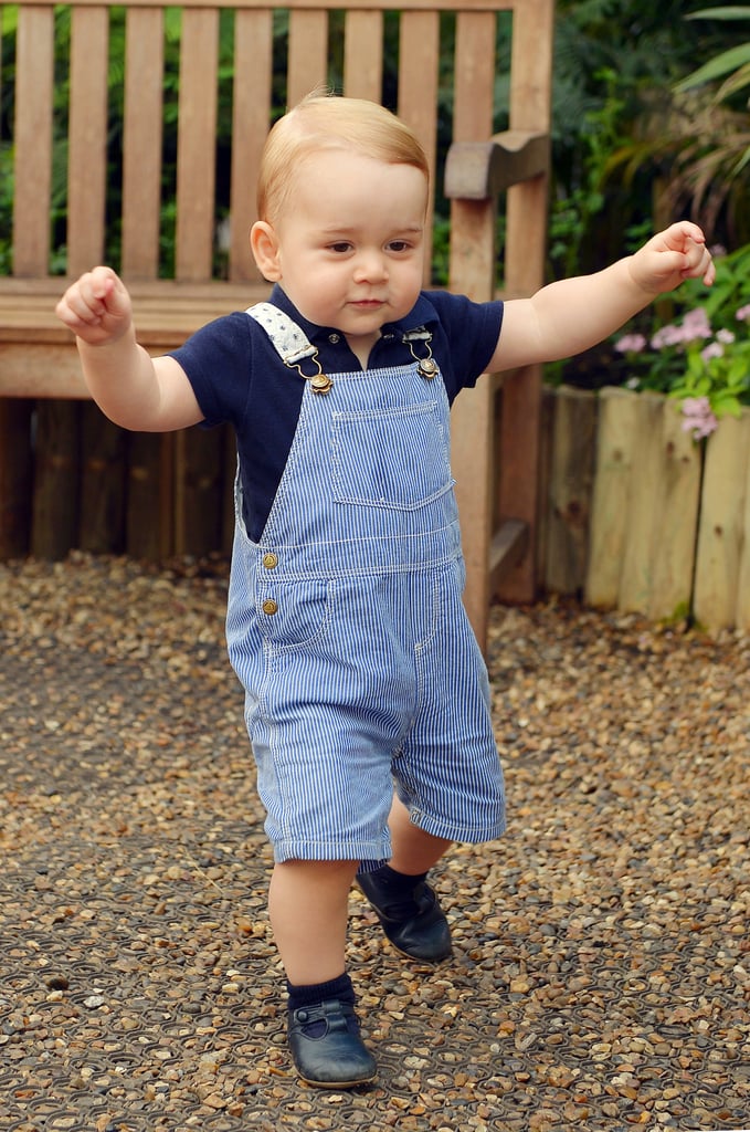 Prince George at the Natural History Museum in London in July 2014