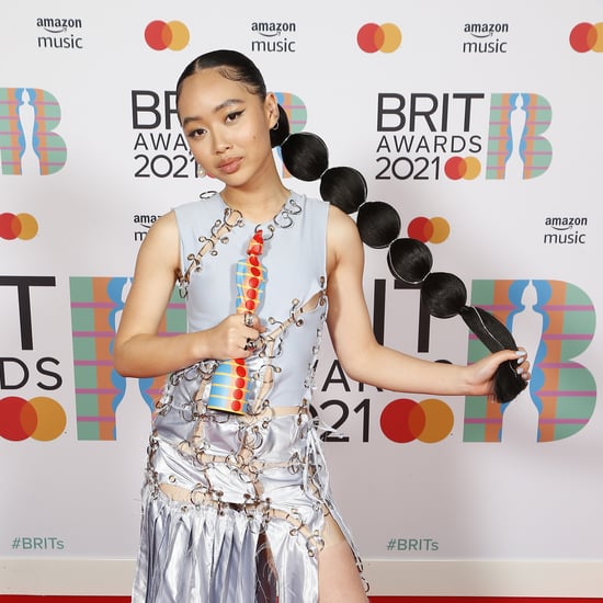 Griff's Jewel-Embellished Bubble Braid at the BRIT Awards