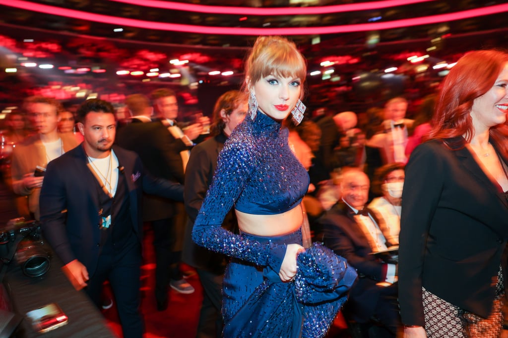 Taylor Swift in the Audience at the 2023 Grammys