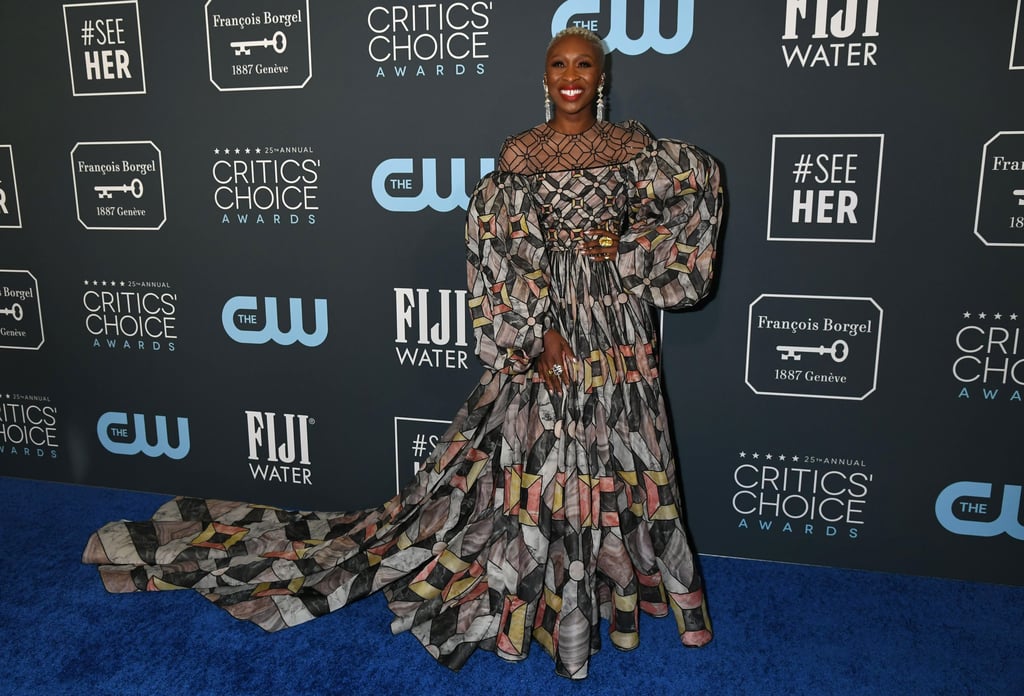 Cynthia Erivo's Critics Choice Awards Dress Is Mesmerising