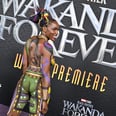 Janeshia Adams-Ginyard's "Black Panther 2" Premiere Body Paint Honors Chadwick Boseman