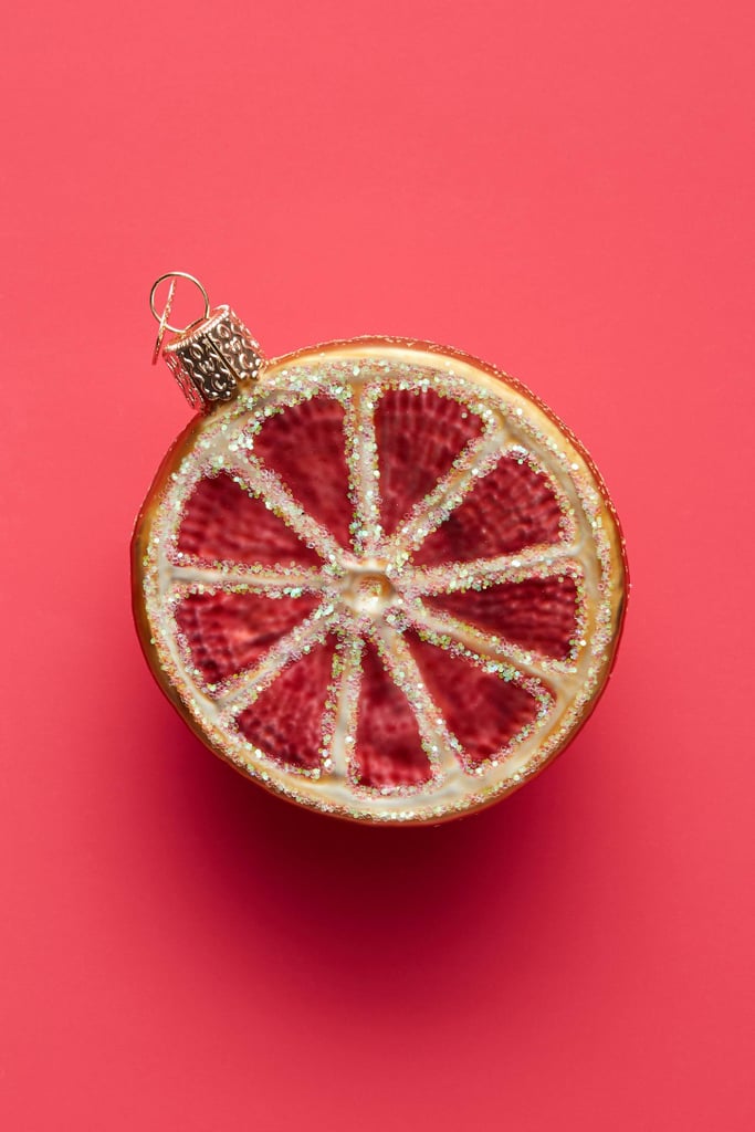 Sliced Grapefruit Ornament
