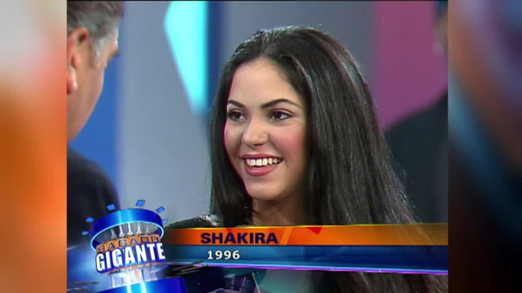 When 18-year-old Shakira was on the show in 1996 to promote her first