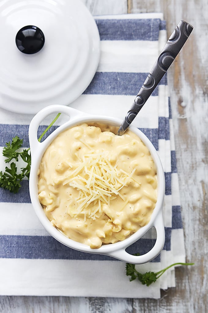 Slow-Cooker Four-Cheese Macaroni