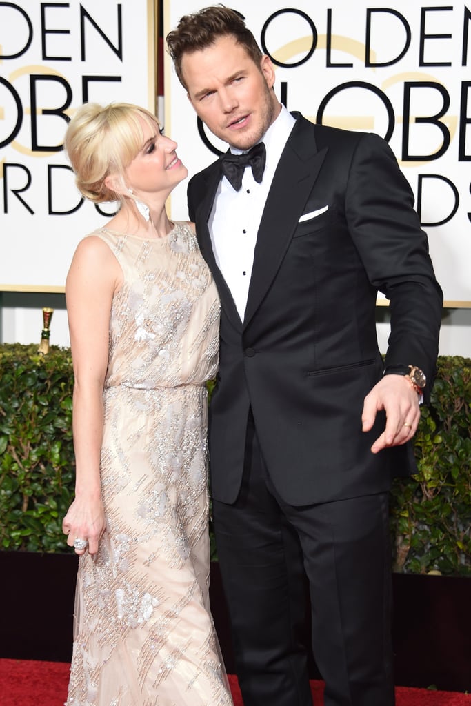 "But we plan to raise our children HBO." — Chris Pratt, joking about how he and his wife have a "mixed marriage" in that she's on CBS and he's on NBC