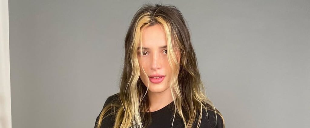Bella Thorne Wears Chunky Highlights Hair-Color Trend