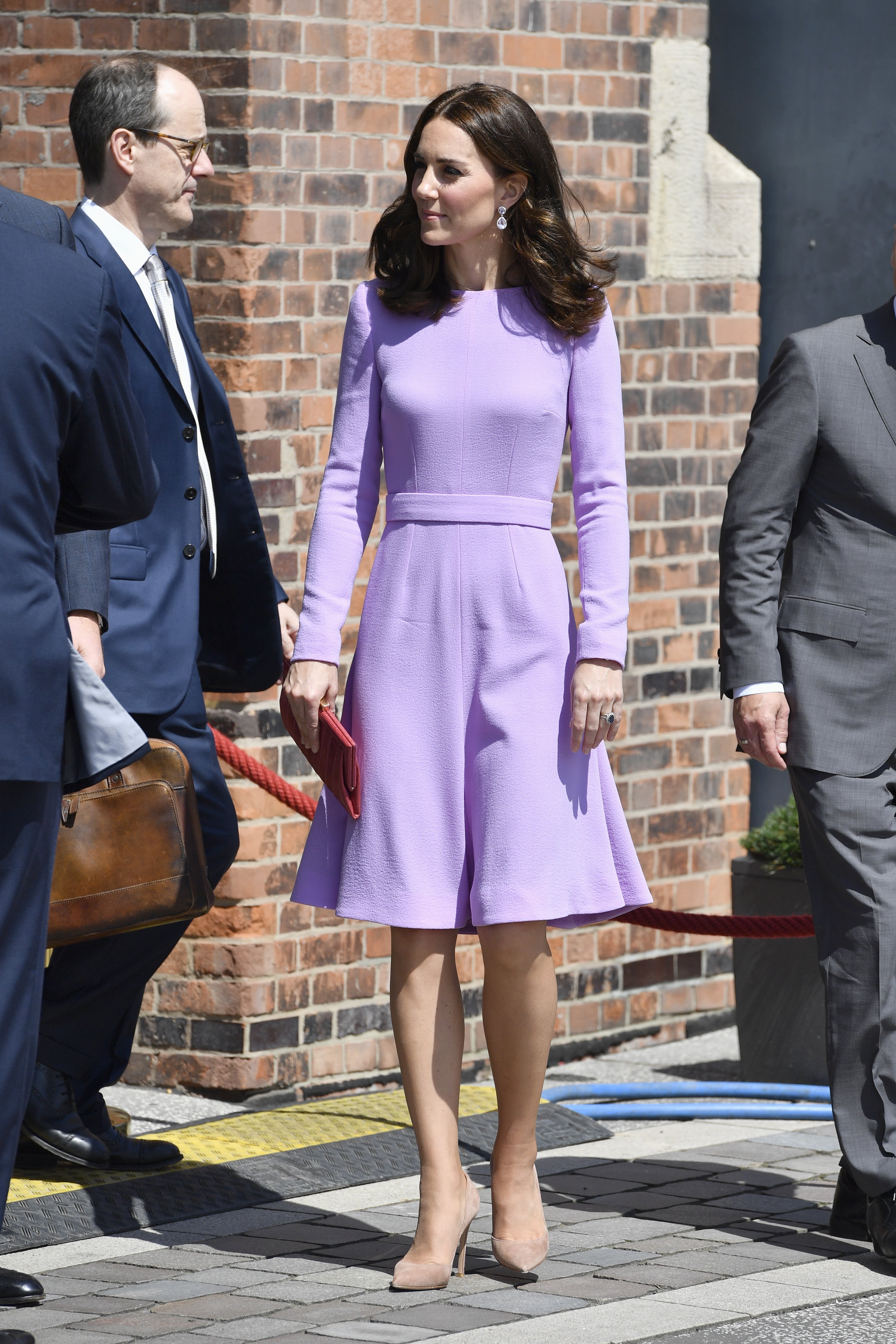 Emilia wickstead 2025 lavender dress