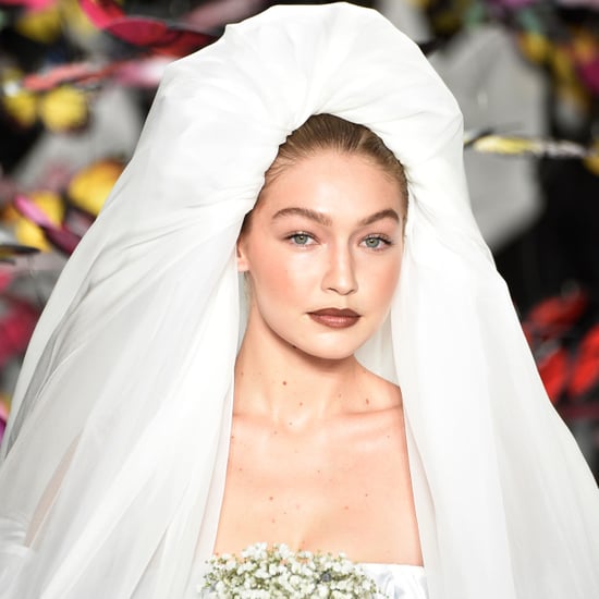 Gigi Hadid Moschino Bride Milan Spring 2019
