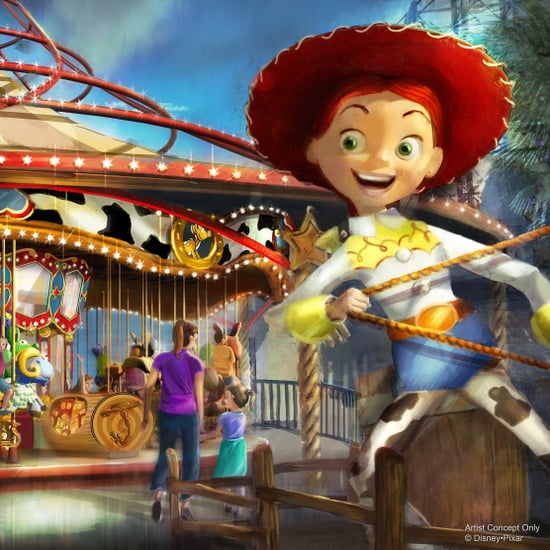 Jessie Toy Story Ride at Disneyland