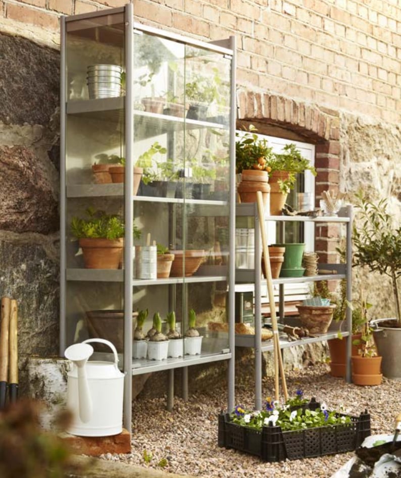 This greenhouse from the Hindö outdoor storage family is perfect for a backyard or deck ($99).