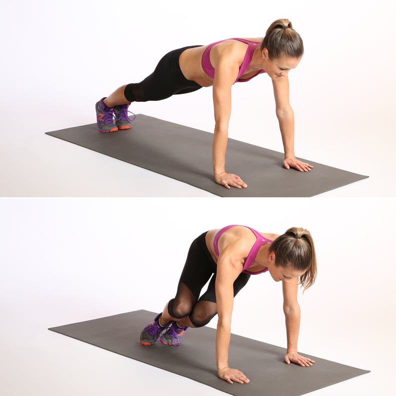 Plyometrics: Plank With Bunny Hop