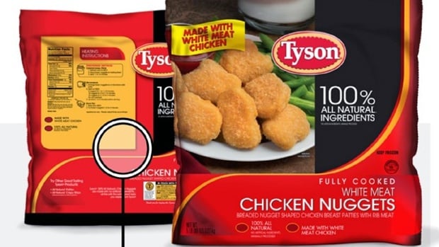 Tyson Foods voluntarily recalled its Sam's Club five-pound bags of fully cooked, frozen white meat nuggets after little pieces of plastic were found.